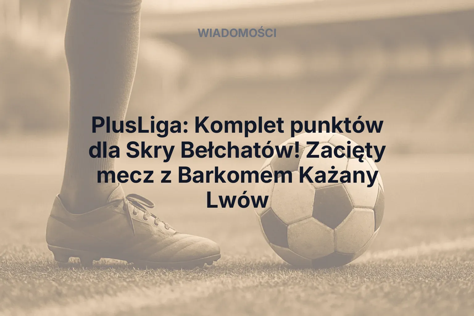 PlusLiga: Komplet punktów dla Skry Bełchatów! Zacięty mecz z Barkomem Każany Lwów